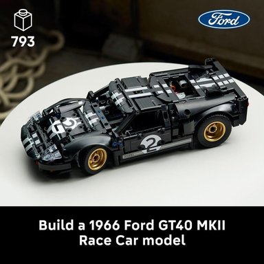LEGO TECHNIC FORD GT40 MKII 1966 42223 - 2