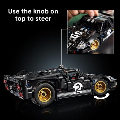 LEGO TECHNIC FORD GT40 MKII 1966 42223 - 5