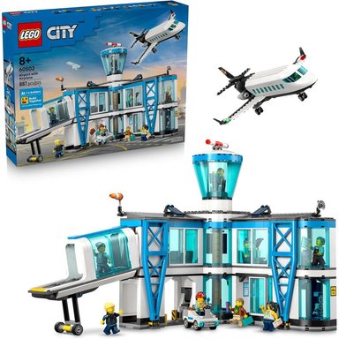 LEGO CITY AEROPUERTO CON AVIÓN 60502