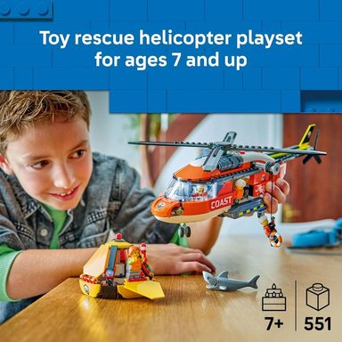 LEGO CITY HELICÓPTERO GUARDIA COSTERA 60503 - 2