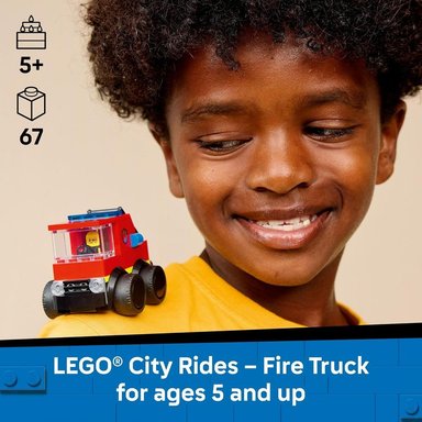 LEGO CITY RIDES CAMIÓN DE BOMBEROS 60482 - 2