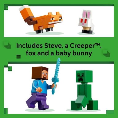 LEGO MINECRAFT AVENTURA EN LA TAIGA DE STEVE 21583 - 5