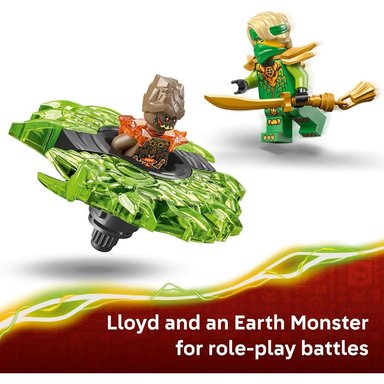 LEGO NINJAGO LLOYD VS EARTH MONSTER SPINNER 71850 - 5