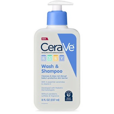 CERAVE JABÓN Y CHAMPÚ PARA BEBÉS 8 OZ / 237 ML - 1