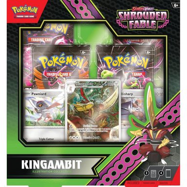 JUEGO DE CARTAS POKÉMON TCG SCARLET Y VIOLET SHROUDED FABLE KINGAMBIT COLLECTION (INGLÉS)