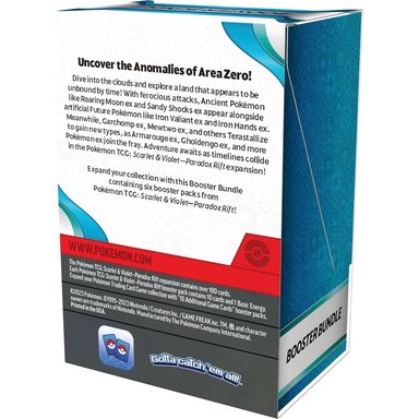 JUEGO DE CARTAS POKÉMON TCG SCARLET Y VIOLET PARADOX RIFT BOOSTER PACK (INGLÉS) - 3