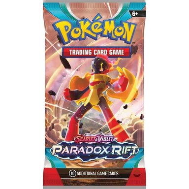 JUEGO DE CARTAS POKÉMON TCG SCARLET Y VIOLET PARADOX RIFT BOOSTER PACK (INGLÉS) - 4
