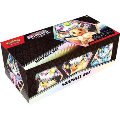 JUEGO DE CARTAS POKÉMON TCG SCARLET Y VIOLET PRISMATIC EVOLUTIONS SURPRISE BOX (INGLÉS)