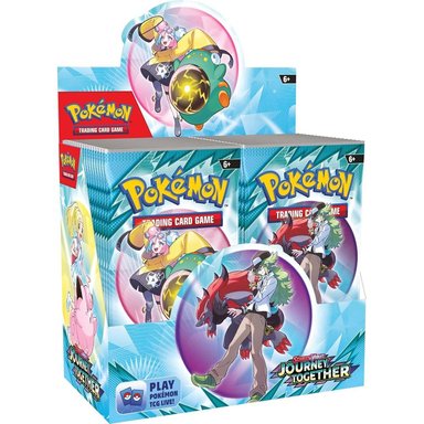 JUEGO DE CARTAS POKÉMON TCG SCARLET Y VIOLET JOURNEY TOGETHER BOOSTER DISPLAY BOX (INGLÉS)