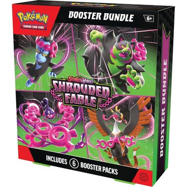 JUEGO DE CARTAS POKÉMON TCG SCARLET Y VIOLET SHROUDED FABLE BOOSTER PACK (INGLÉS)