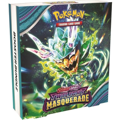 JUEGO DE CARTAS POKÉMON TCG SCARLET Y VIOLET TWILIGHT MASQUERADE BOOSTER PACK (INGLÉS) - 2