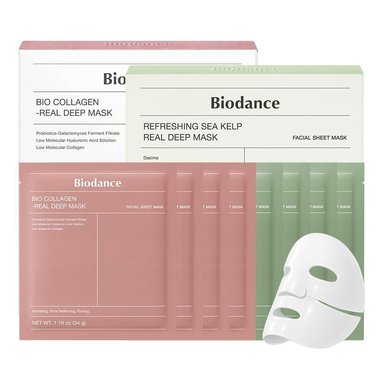 PACK 2 BIODANCE CLEAR GLOW MASCARILLAS BIOCOLÁGENO Y ALGAS