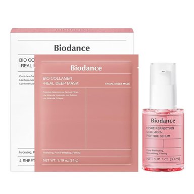 SET BIODANCE COLÁGENO MASCARILLA Y SUERO DE PÉPTIDOS
