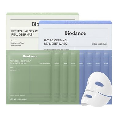 PACK 2 BIODANCE MASCARILLAS CERAMIDA Y ALGAS MARINAS