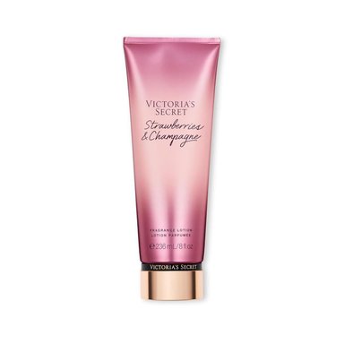 BODY LOTION STRAWBERRIES Y CHAMPAGNE VICTORIA SECRET MUJER 8 OZ / 236 ML - 1