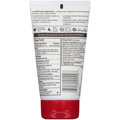 EUCERIN CREMA ALIVIO DEL ECCEMA PARA PIEL SENSIBLE 5 OZ / 141 GR - 2