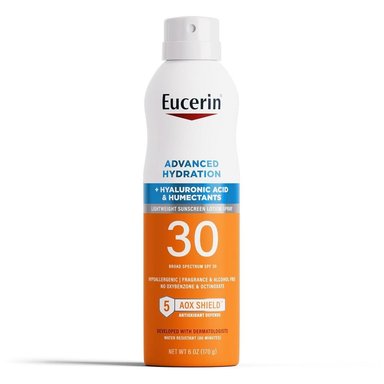 EUCERIN SUN ADVANCED HYDRATION SPF 30 PROTECTOR SOLAR EN SPRAY 6 OZ / 170 GR - 1