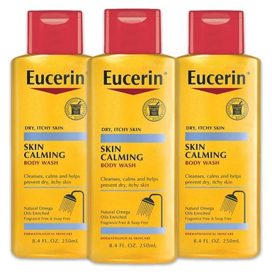 PACK 3 EUCERIN GEL DE DUCHA CALMANTE PARA PIEL SECA 250 ML - 6
