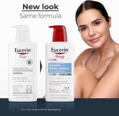 EUCERIN BABY LOCIÓN HIDRATANTE PARA BEBÉS 13.5 OZ / 400 ML - 2