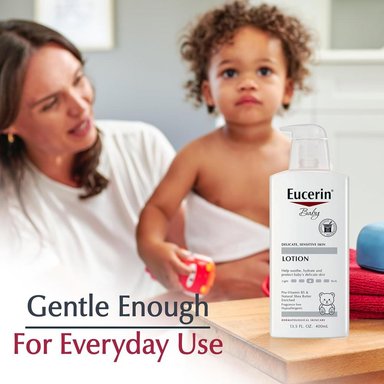 EUCERIN BABY LOCIÓN HIDRATANTE PARA BEBÉS 13.5 OZ / 400 ML - 5