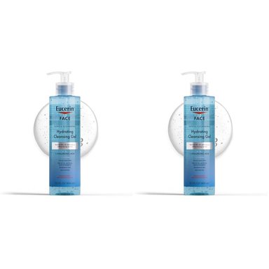 PACK 2 EUCERIN GEL LIMPIADOR FACIAL HIDRATANTE 13.5 FL OZ / 400 ML - 1