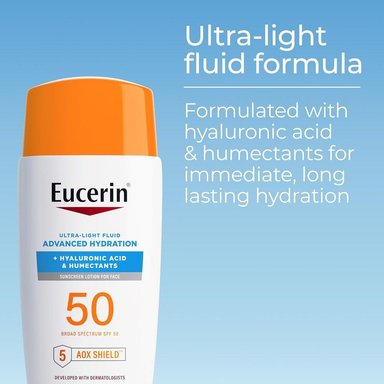 EUCERIN SUN ADVANCED HYDRATION SPF 50 PROTECTOR SOLAR FACIAL 1.7 FL OZ / 50 ML - 2