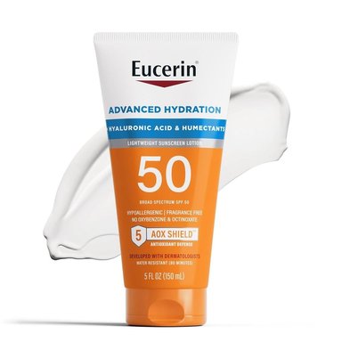 EUCERIN SUN ADVANCED HYDRATION SPF 50 LOCIÓN PROTECTORA SOLAR 5 OZ / 150 ML - 1