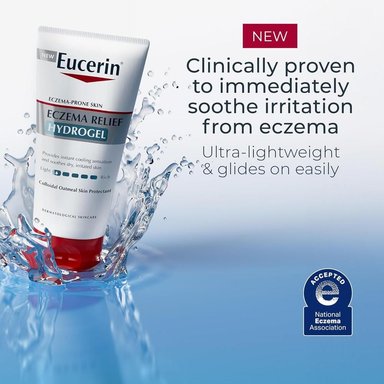 EUCERIN HIDROGEL ALIVIO DEL ECCEMA PARA PIEL SECA 5 FL OZ / 150 ML - 2