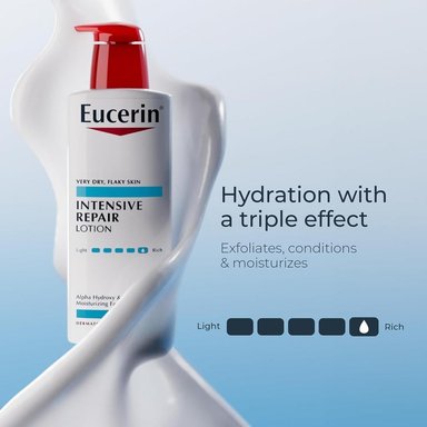 EUCERIN LOCIÓN REPARADORA PARA PIEL MUY SECA 16.9 FL OZ / 500 ML - 2