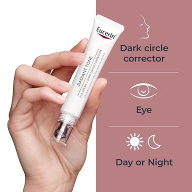 EUCERIN RADIANT TONE CONTORNO DE OJOS ANTIMANCHAS 0.5 OZ / 14 GR - 6