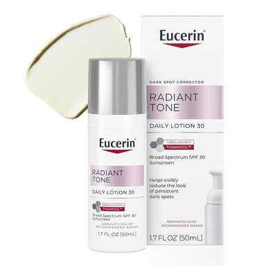 EUCERIN RADIANT TONE LOCIÓN FACIAL SPF 30 ANTIMANCHAS 1.7 FL OZ / 50 ML - 1