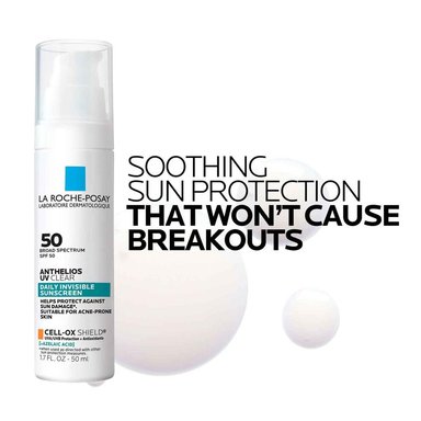 PROTECTOR SOLAR FACIAL SPF 50 UV CLEAR ANTHELIOS LA ROCHE-POSAY 1.7 OZ / 50 ML - 5