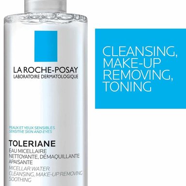AGUA MICELAR LIMPIADORA DESMAQUILLANTE PIEL SENSIBLE LA ROCHE-POSAY 13.5 OZ / 400 ML - 4