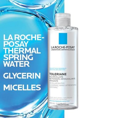 AGUA MICELAR LIMPIADORA DESMAQUILLANTE PIEL SENSIBLE LA ROCHE-POSAY 13.5 OZ / 400 ML - 6