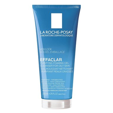 GEL LIMPIADOR ESPUMOSO PIEL GRASA EFFACLAR LA ROCHE-POSAY 6.76 OZ / 200 ML - 1