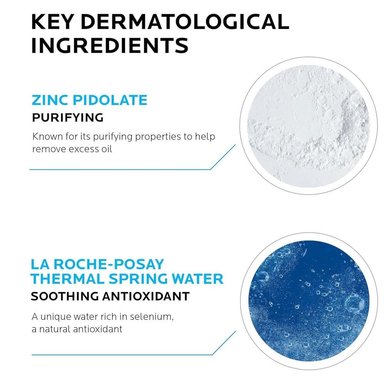 GEL LIMPIADOR ESPUMOSO PIEL GRASA EFFACLAR LA ROCHE-POSAY 6.76 OZ / 200 ML - 2