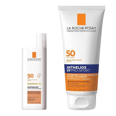 SET LA ROCHE-POSAY ANTHELIOS CON COLOR SPF 40 - 50 ML + UV PRO-SPORT SPF 50 - 200 ML - 1