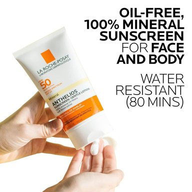 PROTECTOR SOLAR MINERAL SPF 50 ROSTRO Y CUERPO ANTHELIOS LA ROCHE-POSAY 4 OZ / 120 ML - 3