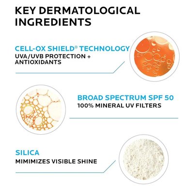 PROTECTOR SOLAR MINERAL SPF 50 ROSTRO Y CUERPO ANTHELIOS LA ROCHE-POSAY 3 OZ / 90 ML - 4