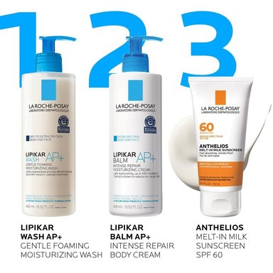 PROTECTOR SOLAR CORPORAL Y FACIAL MELT-IN MILK SPF 60 ANTHELIOS LA ROCHE-POSAY 5 OZ / 150 ML - 5