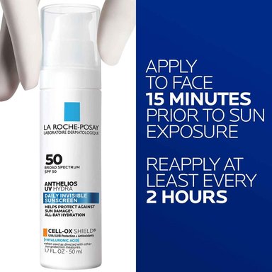 PROTECTOR SOLAR FACIAL SPF 50 UV ANTHELIOS LA ROCHE-POSAY 1.7 OZ / 50 ML - 3