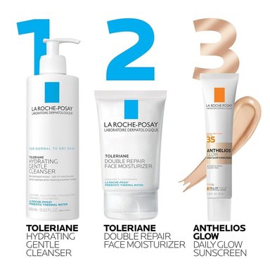 PROTECTOR SOLAR LA ROCHE-POSAY ANTHELIOS GLOW CON COLOR PEARL SPF 35 - 1.35 OZ / 40 ML - 2