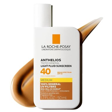 PROTECTOR SOLAR FACIAL FLUIDO MEDIUM SPF 40 ANTHELIOS LA ROCHE-POSAY 1.7 OZ / 50 ML - 1