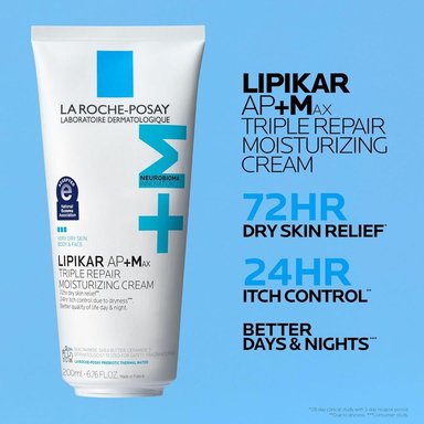 LOCIÓN CORPORAL HIDRATANTE PIEL SECA LIPIKAR AP+M LA ROCHE-POSAY 6.76 OZ / 200 ML - 2