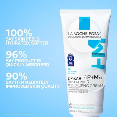 LOCIÓN CORPORAL HIDRATANTE PIEL SECA LIPIKAR AP+M LA ROCHE-POSAY 6.76 OZ / 200 ML - 6