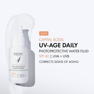 PROTECTOR SOLAR FACIAL CAPITAL SOLEIL UV-AGE DAILY VICHY SPF 60 - 1.69 OZ / 50 ML - 2