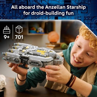 LEGO STAR WARS MANDALORIANO Y GROGU ANZELLAN 75445 - 2