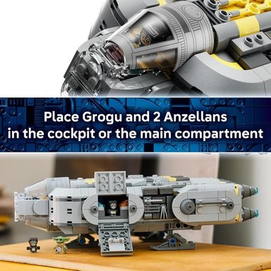 LEGO STAR WARS MANDALORIANO Y GROGU ANZELLAN 75445 - 5