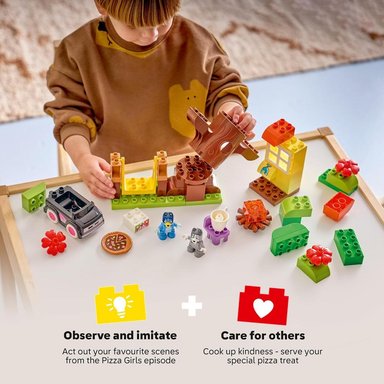 LEGO DUPLO BLUEY PIZZA GIRLS 22 PIEZAS - 3