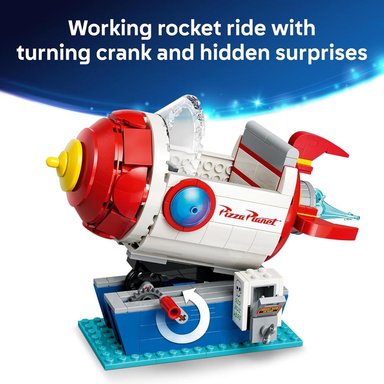 LEGO DISNEY PIXAR TOY STORY ALIEN PIZZA PLANET 497 PIEZAS - 5